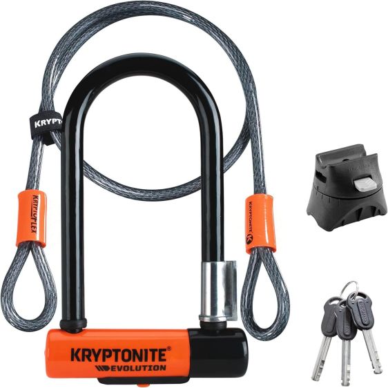 Best Bike Locks Under £50 UK 2025 3 Kryptonite Evolution Mini-7 bike lock D-lock Gold rated UK 2026