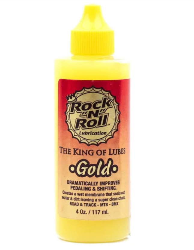 Rock N Roll Gold chain lubricant