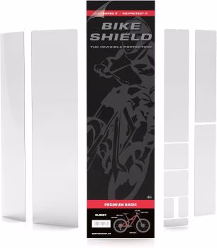 Bike Shield frame protection kit UK budget clear matte gloss