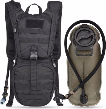 MARCHWAY Tactical Molle Hydration Pack Backpack with 3L TPU Water Bladder, Military Daypack for Cycling MARCHWAY Tactical Molle Hydration Pack Backpack with 3L TPU Water Bladder, Military Daypack for Cycling