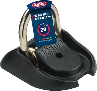 ABUS Granit WBA 100 ground and wall anchor Sold Secure Diamond bike UK 2026